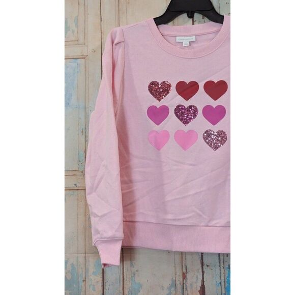 Charter Club Womens Size Medium Orchid Pink Pullover Sweatshirt 100137017PT - Picture 4 of 10